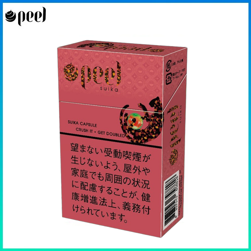 PEEL西瓜.png Peel百樂西瓜爆珠香煙9mg - Image 1