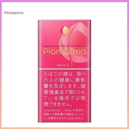 Pianissimo碧絲夢水蜜桃薄荷香煙1mg