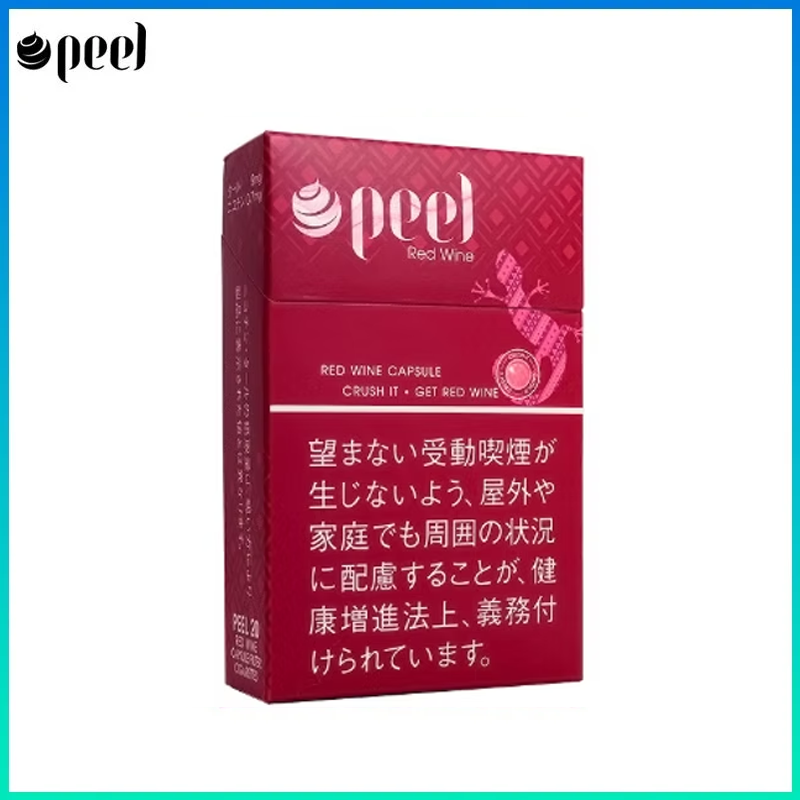 peel紅酒.png Peel百樂紅酒爆珠香煙9mg - Image 1