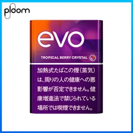 Ploom x AURA EVO Tropical Berry Crystal 熱帶莓果芒果爆珠煙彈