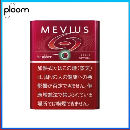 Ploom x AURA MEVIUS APPLE OPTION蘋果爆珠煙彈