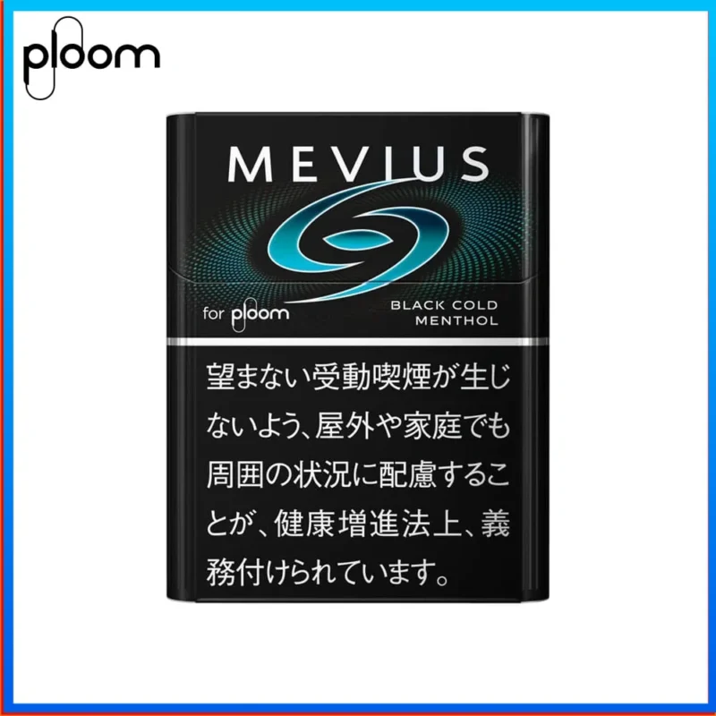 Ploom x AURA MEVIUS BLACK COLD黑冰薄荷煙彈