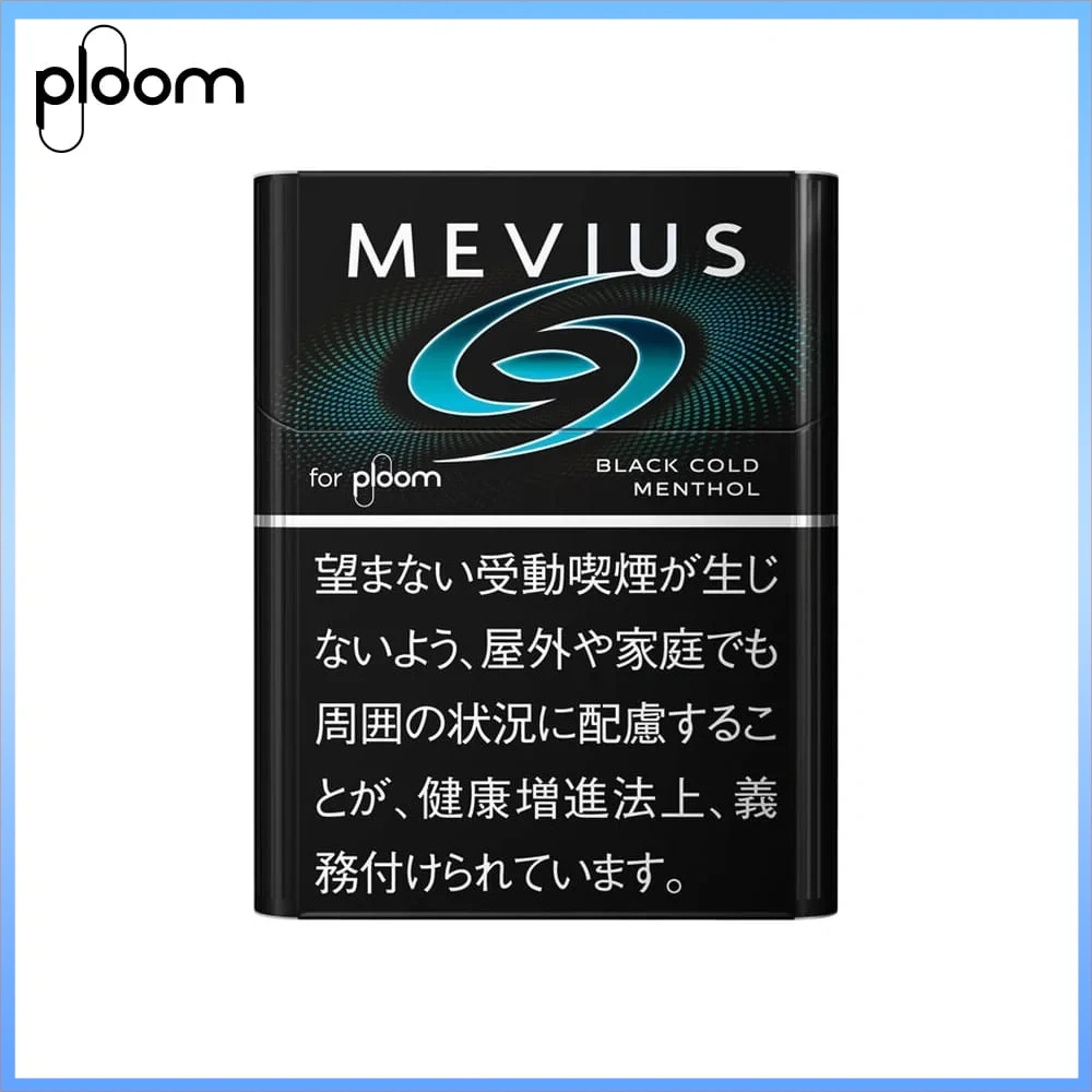 MVEIUS-黑冰薄荷 Ploom x AURA MEVIUS BLACK COLD黑冰薄荷煙彈