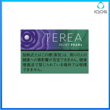 IQOS TEREA Velvet Pearl天鵝絨絨珍珠藍莓爆珠煙彈