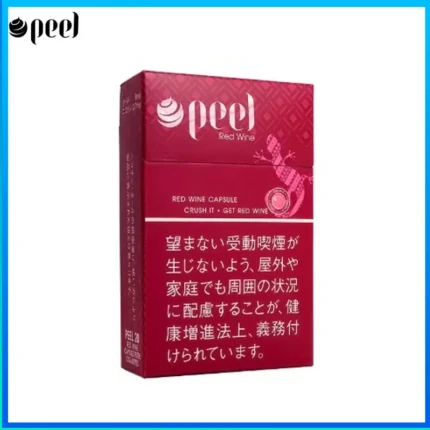 Peel百樂紅酒爆珠香煙9mg