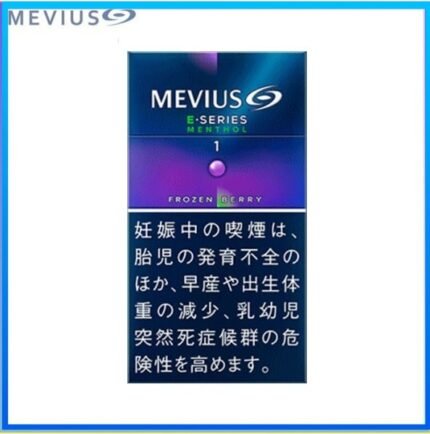 Mevius七星萬事發香煙E系列藍莓爆珠1mg