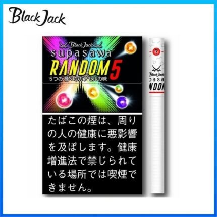 Black Jack黑傑克香煙Random 5mg五種隨機口味水果爆珠